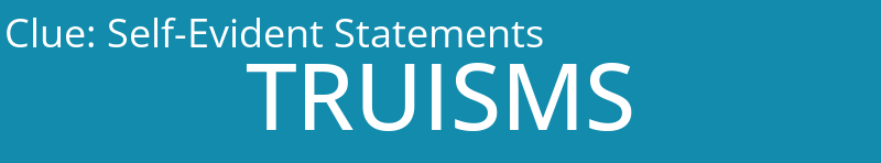 Self-Evident Statements