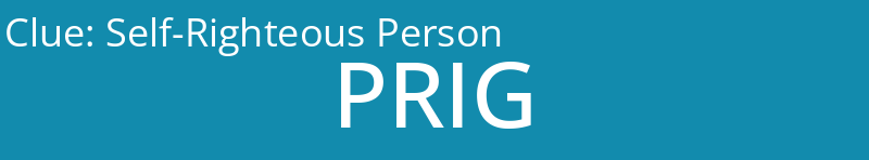 Self-Righteous Person