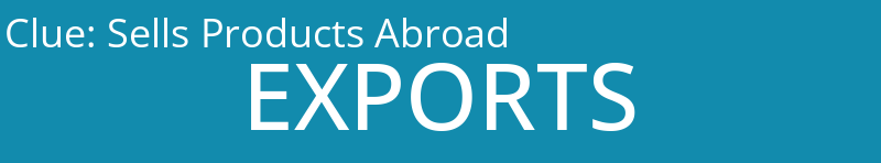 Sells Products Abroad