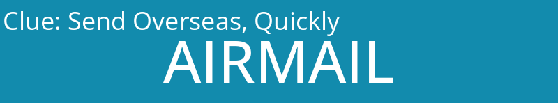 Send Overseas, Quickly