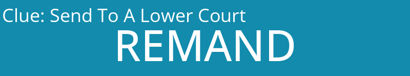 Send To A Lower Court