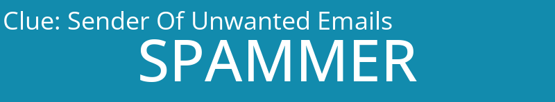 Sender Of Unwanted Emails