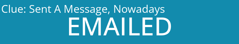 Sent A Message, Nowadays