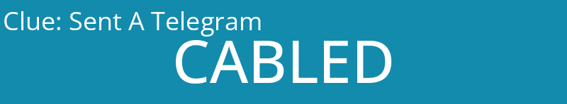 Sent A Telegram