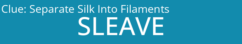 Separate Silk Into Filaments