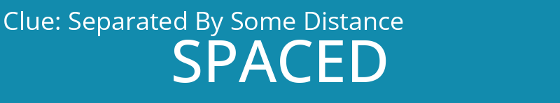 Separated By Some Distance