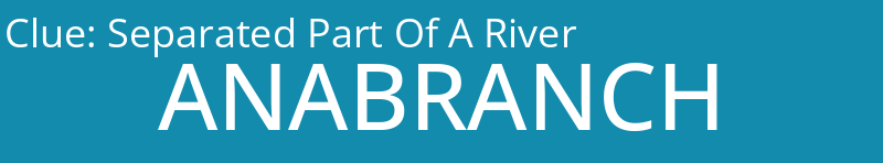 Separated Part Of A River