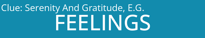 Serenity And Gratitude, E.G.