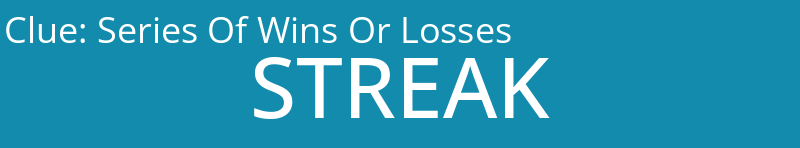Series Of Wins Or Losses