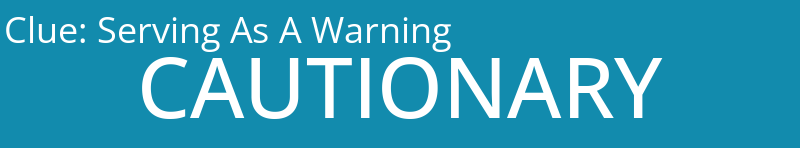 Serving As A Warning