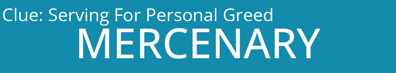Serving For Personal Greed