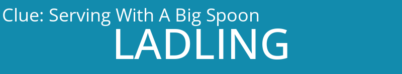 Serving With A Big Spoon