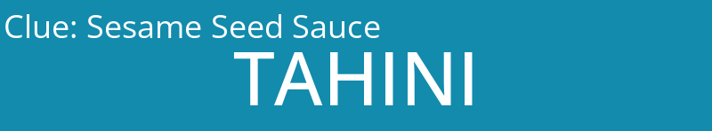 Sesame Seed Sauce