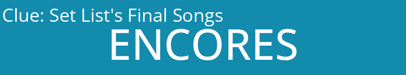Set List's Final Songs