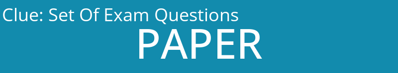 Set Of Exam Questions