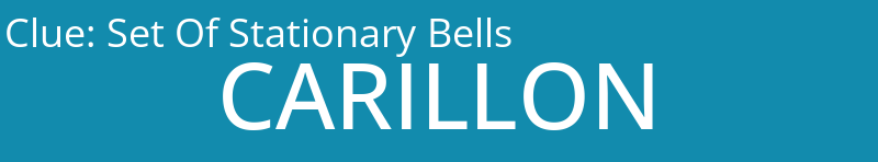 Set Of Stationary Bells