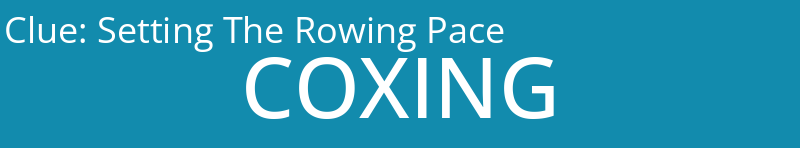 Setting The Rowing Pace