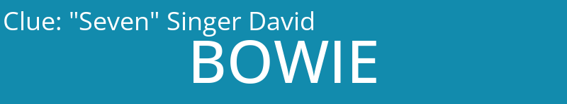 "Seven" Singer David
