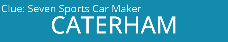 Seven Sports Car Maker