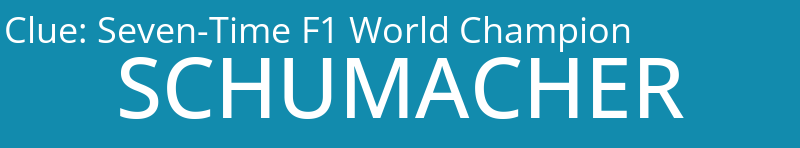 Seven-Time F1 World Champion