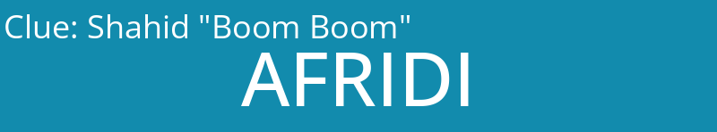 Shahid "Boom Boom"