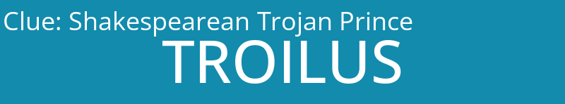Shakespearean Trojan Prince