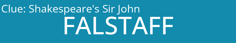 Shakespeare's Sir John