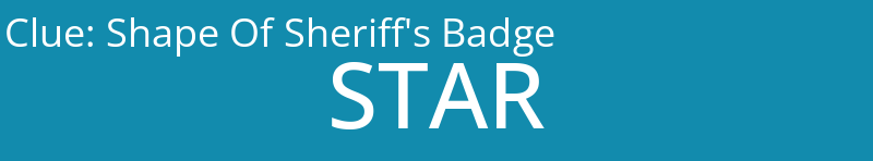 Shape Of Sheriff's Badge