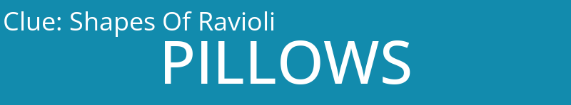Shapes Of Ravioli 