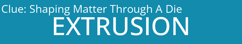 Shaping Matter Through A Die