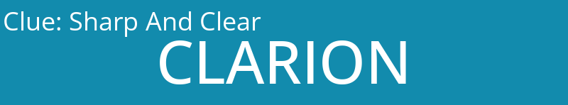 Sharp And Clear