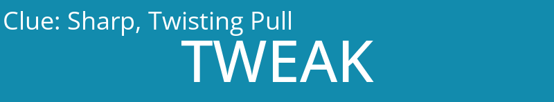 Sharp, Twisting Pull