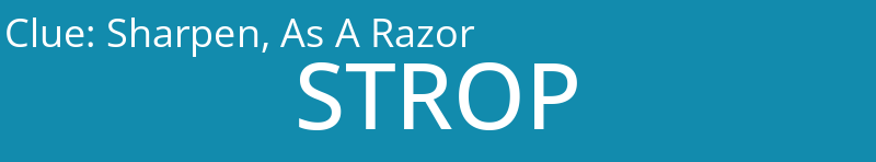 Sharpen, As A Razor