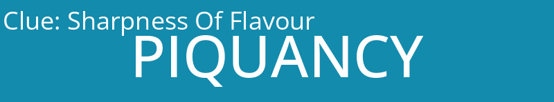 Sharpness Of Flavour