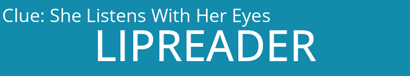 She Listens With Her Eyes