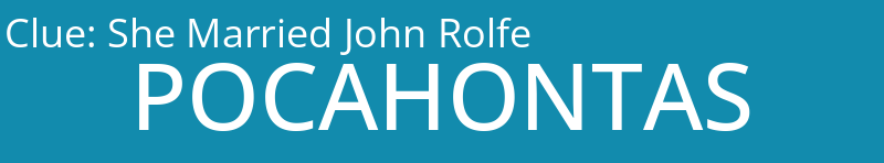 She Married John Rolfe