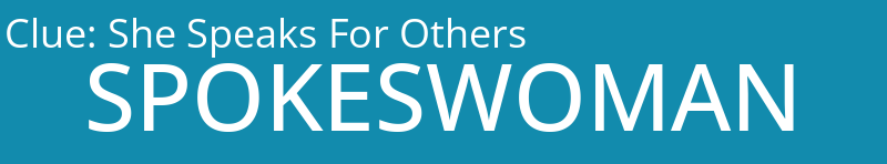 She Speaks For Others