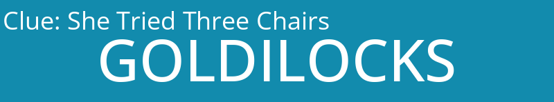 She Tried Three Chairs