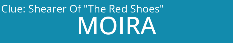 Shearer Of "The Red Shoes"