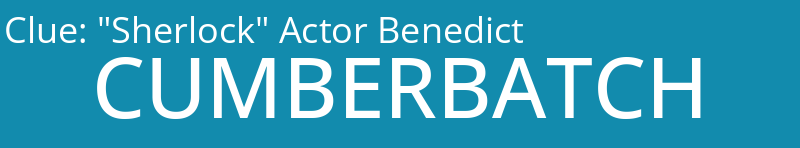 "Sherlock" Actor Benedict