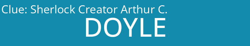 Sherlock Creator Arthur C.