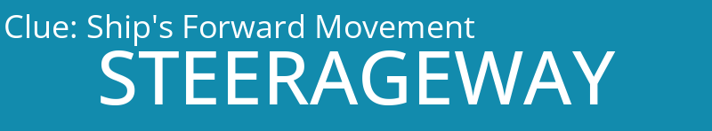 Ship's Forward Movement