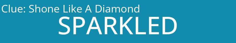 Shone Like A Diamond