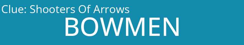 Shooters Of Arrows