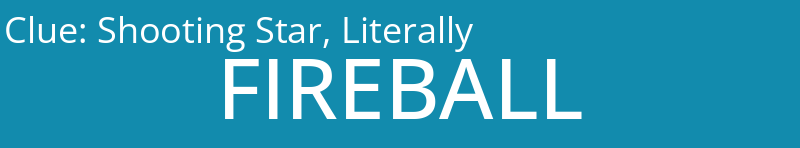 Shooting Star, Literally