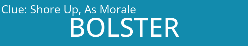 Shore Up, As Morale