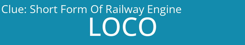 Short Form Of Railway Engine