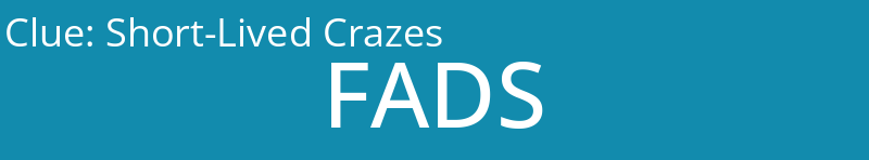 Short-Lived Crazes