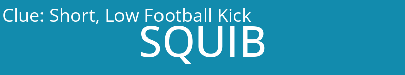 Short, Low Football Kick