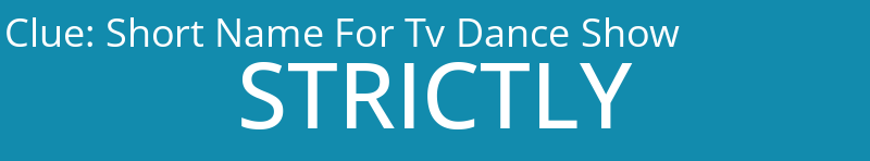 Short Name For Tv Dance Show